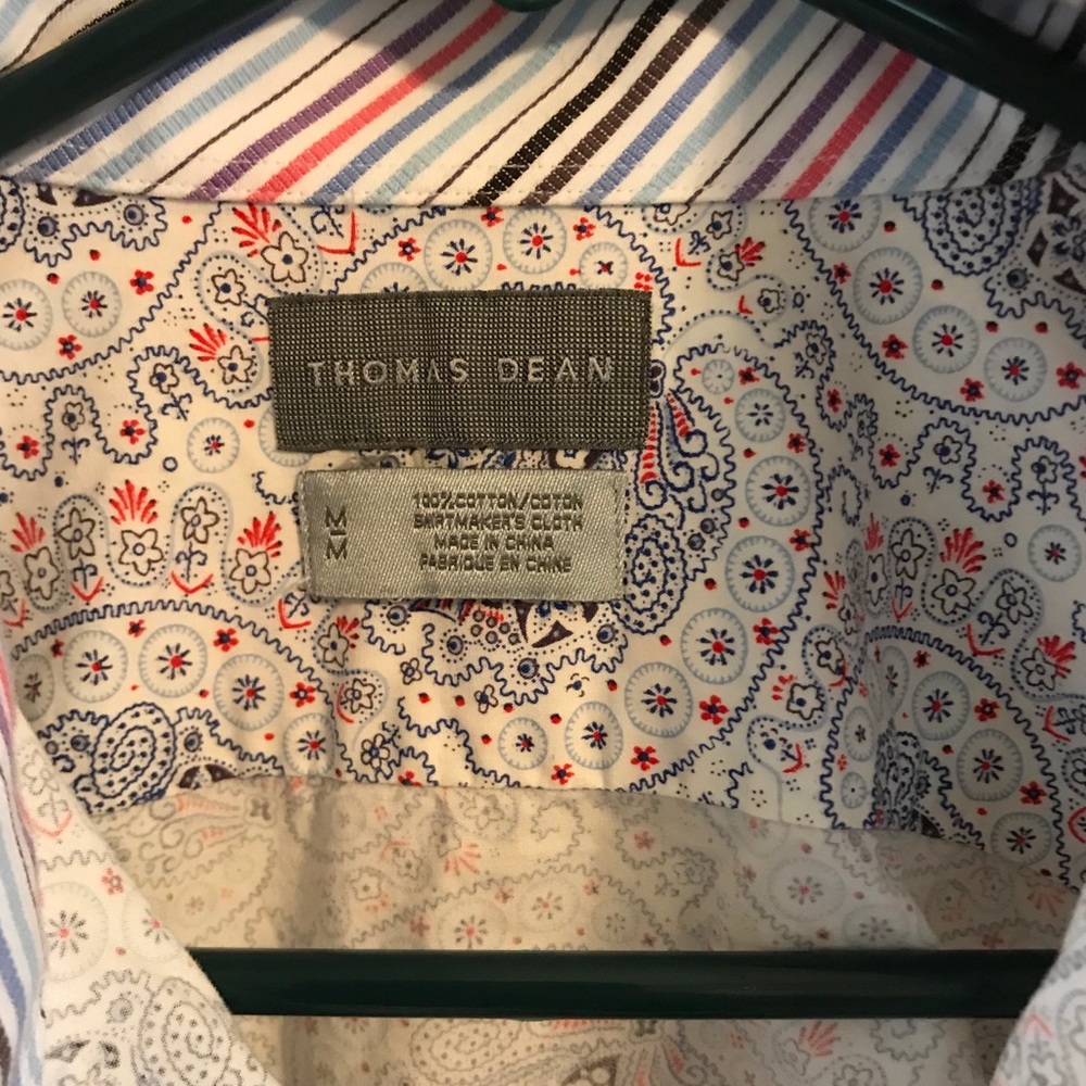 White Pattern Button-up - Picture 2 of 3